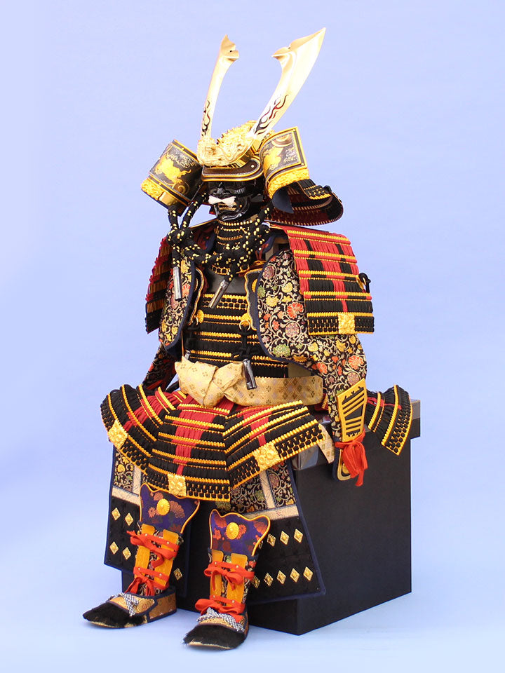 Armure simple de poupée May, hauteur 125 cm, armure fabriquée par Ryugyoku pour enfants