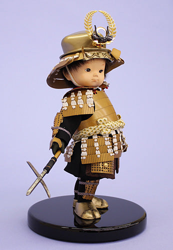 壹三作 もののふ童 徳川家康単品　左から