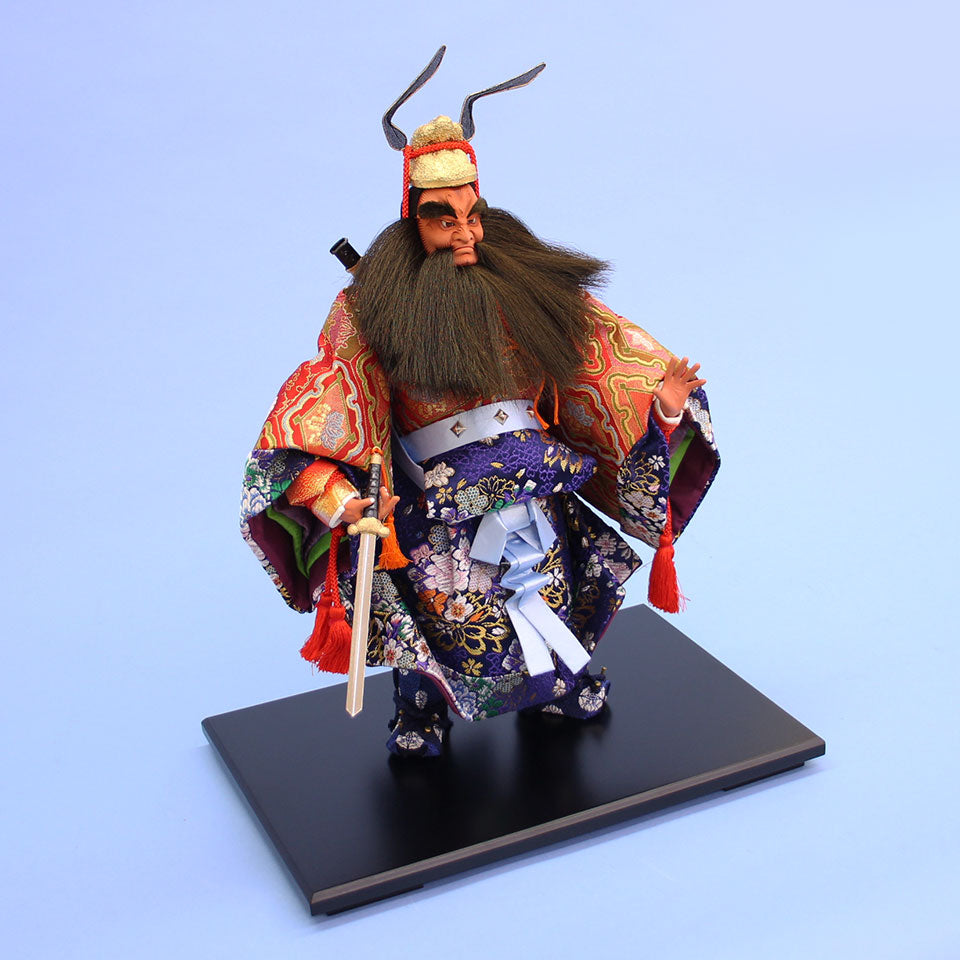 五番鍾馗出し飾り　横から