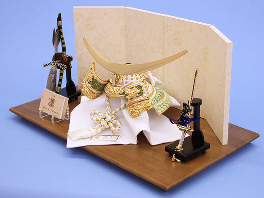 5月人偶兜饰品 宽45cm No.6 新绿日期兜 葵阿拉伯式平面装饰套装