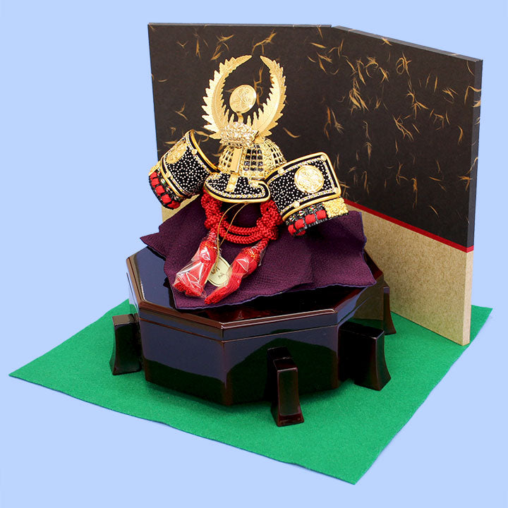 Kabuto decoration w35-h27 #7029 Tokugawa Kin dai rei