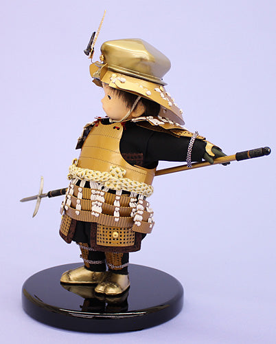 壹三作 もののふ童 徳川家康単品　真横から