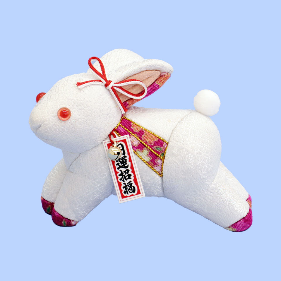 Kit Kimekomi, poupée finie Prix spécial Lapin du zodiaque n°17