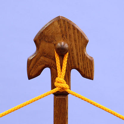 五月人形付属品 室内用武者幟ミニ鯉のぼり、台付き