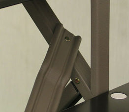 スチール段　取付部分　ホック