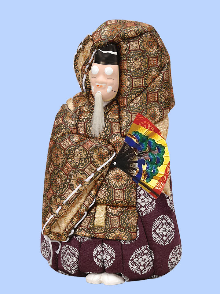 木目込み人形 No_t1889　能翁