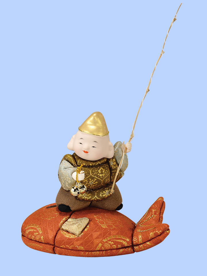 木目込み人形 No_t1945　福寿えびす