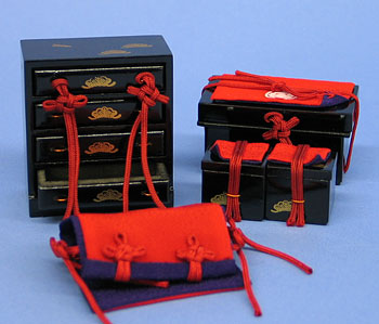 松葉油単(木製)　箪笥、長持、挟み箱