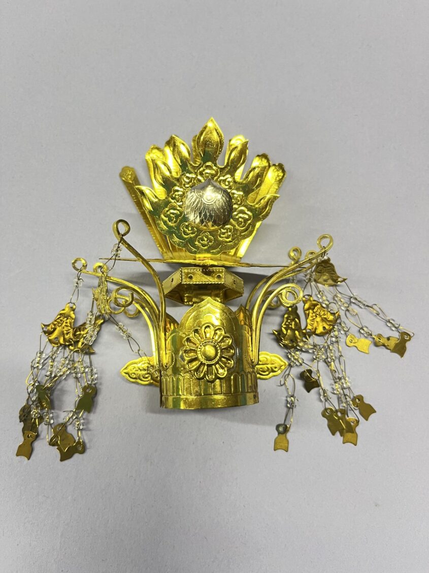 雏人形配件・小道具　皇后用天冠（带底座）尾货／瑕疵品