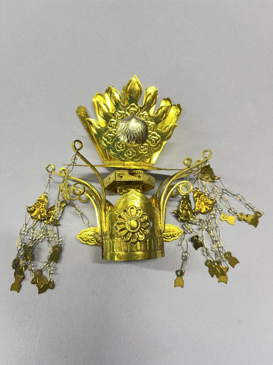 雏人形配件・小道具　皇后用天冠（带底座）尾货／瑕疵品