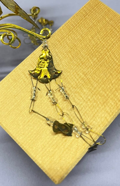 雏人形配件・小道具　皇后用天冠（带底座）尾货／瑕疵品