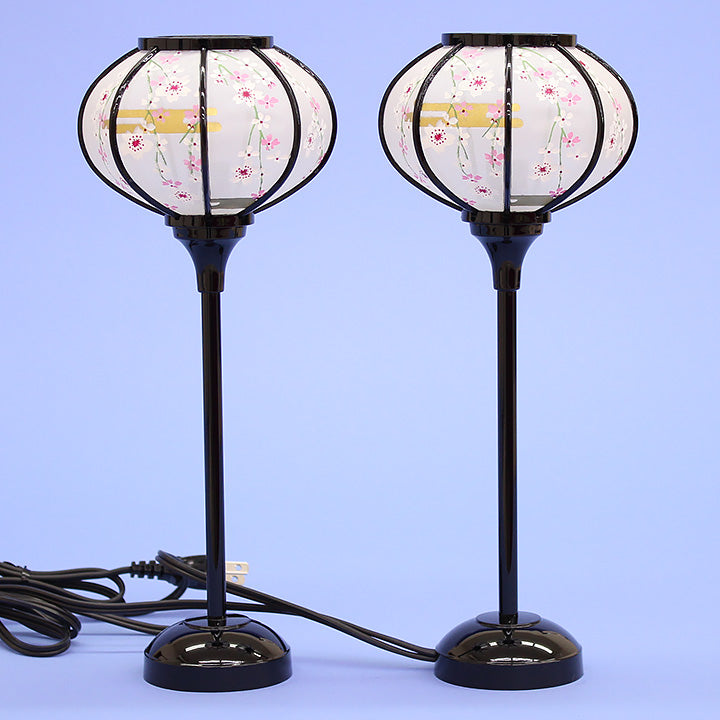 雛人形ぼんぼり  （樹脂製）コード付き29cm平成1号