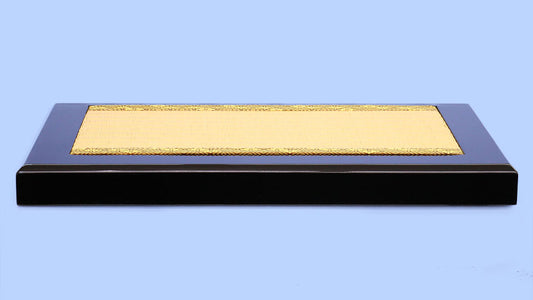 五月人形用平台のみ 幅105cm35号黒塗り美龍畳平飾り台