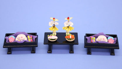 雛道具前飾り 25号 美春（木製）
