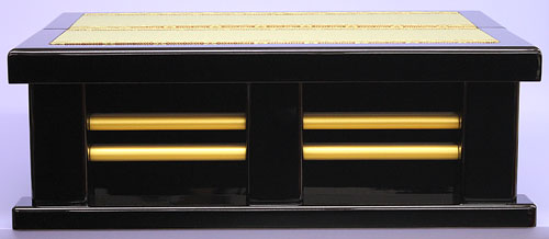 五月人形用高床平台のみ 幅 105cm35号金格子高床台