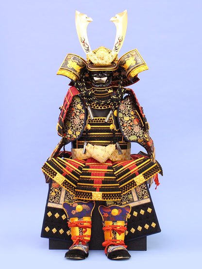 五月人形 単品鎧 高さ125cm 龍玉作 子供着用鎧