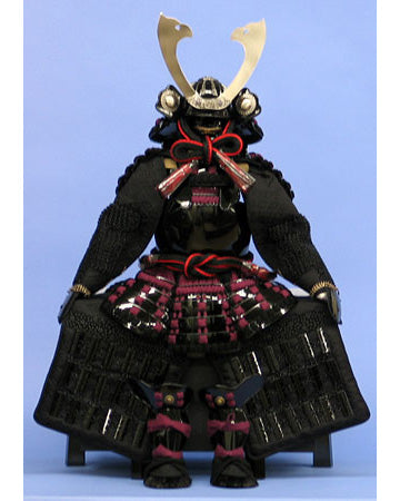 五月人形 単品鎧 高さ 77cm 景光作10号手打ち胴 黒瀬鎧