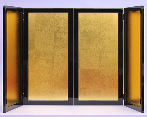 屏風  五月人形 用 23号四曲枠屏風 特金平押