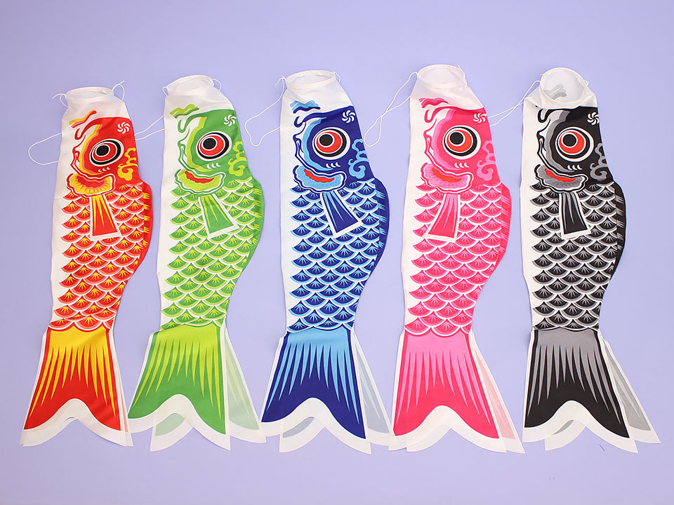 中国製ポリエステル70cm 鯉のぼり　全5色