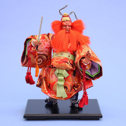 三五中立ち赤鍾馗出し飾り