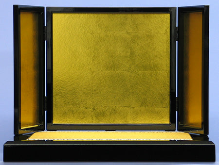 五月人形用台屏風 幅 60cm 20号美流備台13号新中金屏風付き