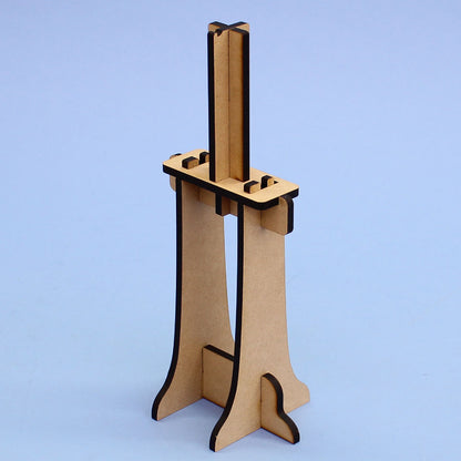 五月人形で使用する、備品、付属品の単品販売です。鎧用 組み立て式MDF芯木26.5cm