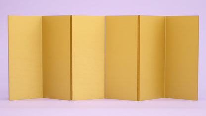 屏風  雛人形用 金屏風 六曲包み込み 旭