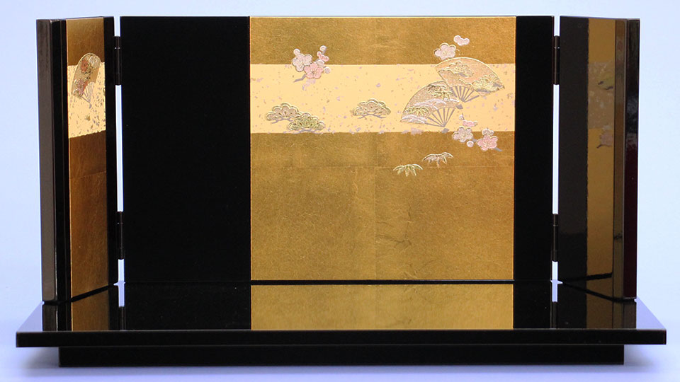 平台屏風セット 幅45cm 春風