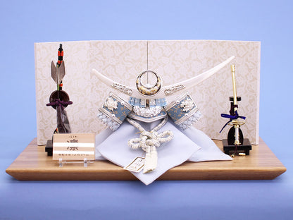 幅 45㎝  6号東山兜　華唐草平飾りセット