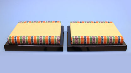 ひな人形 付属品道具 幅35㎝ 九番 和紙美龍畳親王台