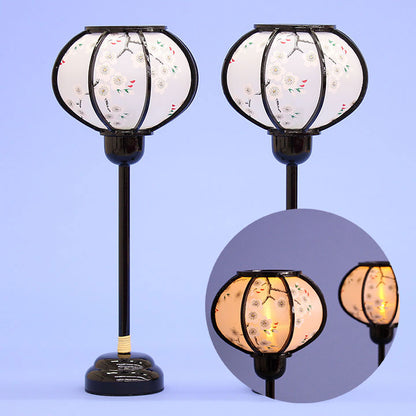 雏人偶灯笼（木制）31厘米中号吉野菊花灯笼 LED 无线款