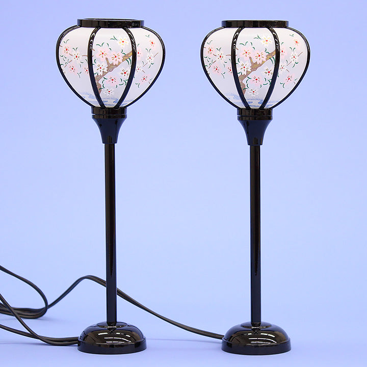 雛人形 ぼんぼり  （樹脂製）コード付き27cm20p