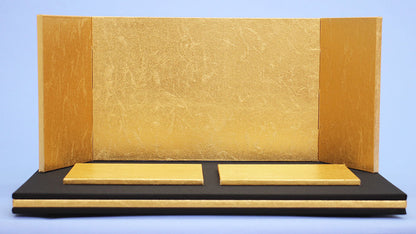 雛人形・平台屏風セット 幅40cm 陽凪 親王台付き