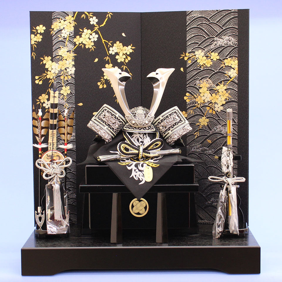 Tango-no-sekku Kabuto Flat Decoration Set – 寿鳳人形の東芸