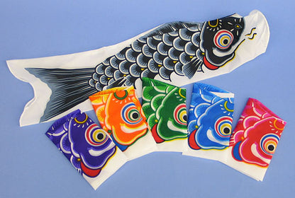 ナイロン60cm鯉のぼり　全6色