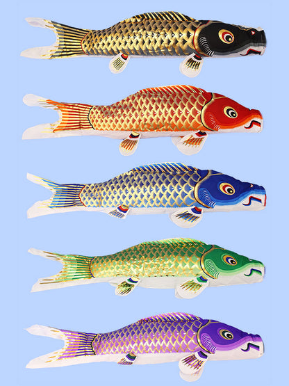 単品鯉のぼり1.2m ポリエステル江戸　5色