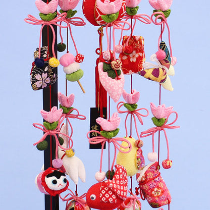 Support de décoration suspendu inclus, hauteur 41 cm, lanterne Mamechiyo n° 12