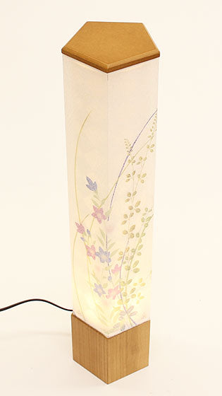 时尚纤细的盂兰盆节灯笼，室内灯笼，花灯第10号（桔梗），高度55cm