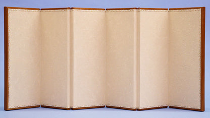 屏風  雛人形用 高さ25.5cm 8.5号六曲ホワイト