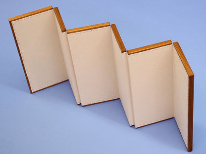 屏風  雛人形用 高さ25.5cm 8.5号六曲ホワイト　上から