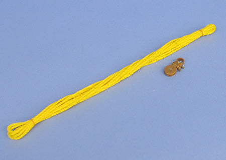 ベランダ用鯉のぼり掲揚ロープ滑車付き