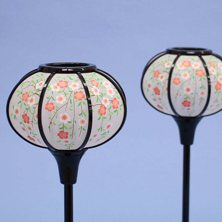 Lanterne poupée Hina (résine) 26 cm Kyomiyabi LED sans fil