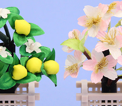 Sakura-tachibana for Hina Dolls, Height 8.5cm, Small No. 1 (P Igaki)