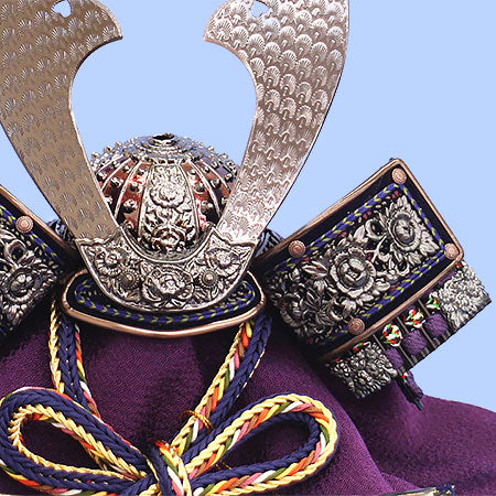 ブロンズ兜 単品　ズーム