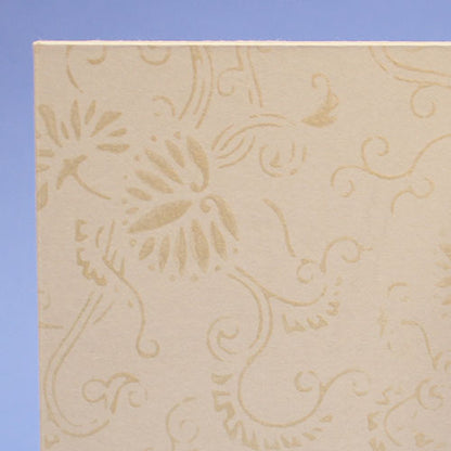 Paravent pour poupées Hina, 19 cm de haut, paravent à deux panneaux, Kyoto Karakami Aoi Karakusa