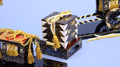 三つ葉唐草御所車・御カゴ・重箱　イメージ