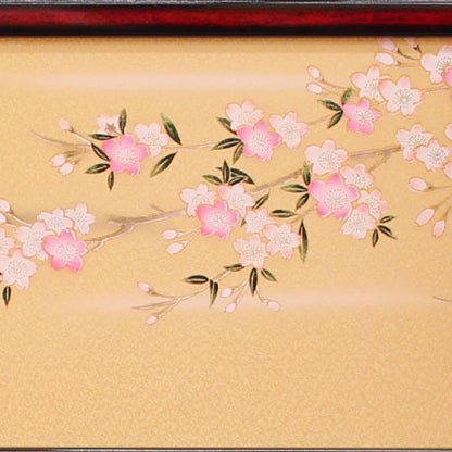 Poupées et accessoires Hina, largeur 75 cm, ensemble complet de paravents à trois niveaux de 25 pièces, style meuble Sakura