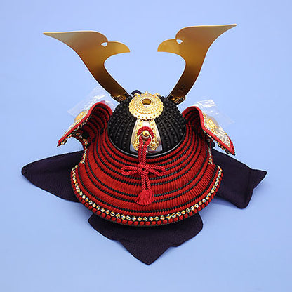 Casque simple de poupée May Hauteur 47 cm Fabriqué par Yuzan No. 10 Heian Helmet