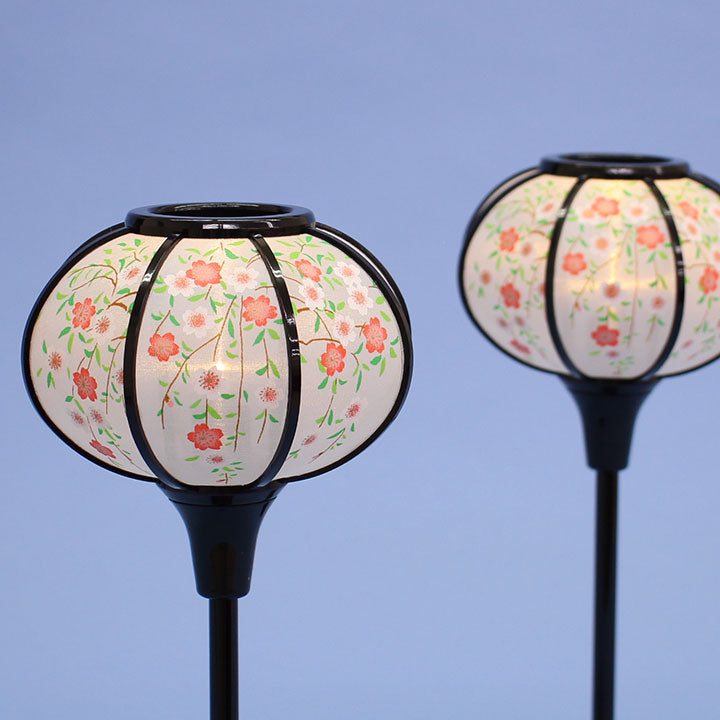 Lanterne poupée Hina (résine) 26 cm Kyomiyabi LED sans fil