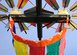 Carp streamer decoration for May dolls, pair, double-sided, size 20, Kashiwa brand